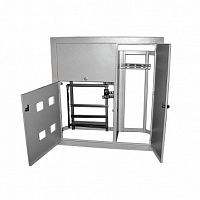 Этажный щит Basic мод., IP31, встраиваемый, сталь, серая дверь |  код. mb05-09-03 |  EKF